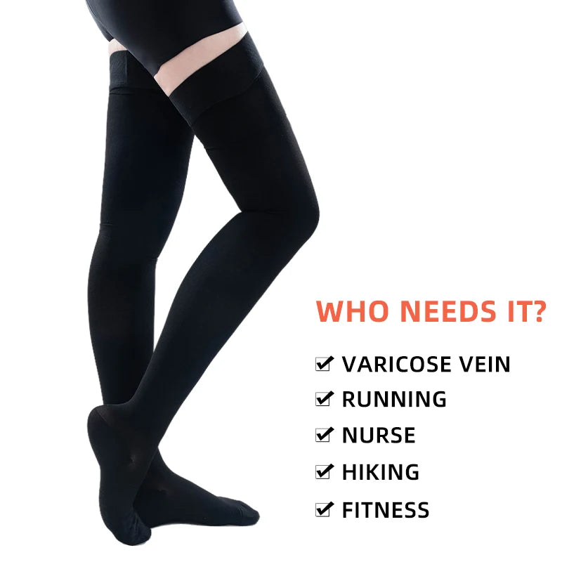 Thigh High Compression Socks