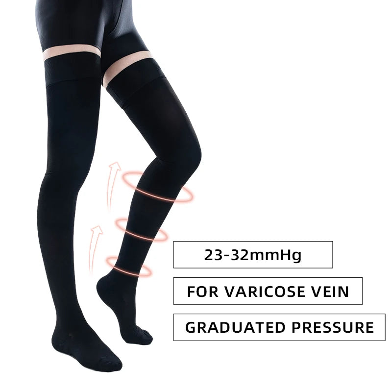 Thigh High Compression Socks