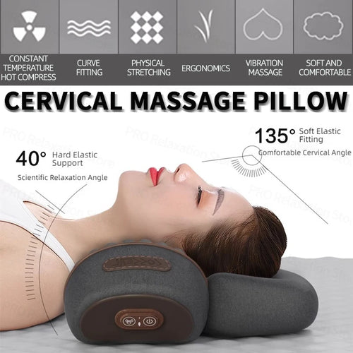 Hot Neck Massage Pillow